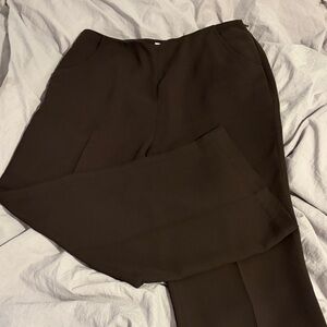 Elegant Women's Brown Trousers